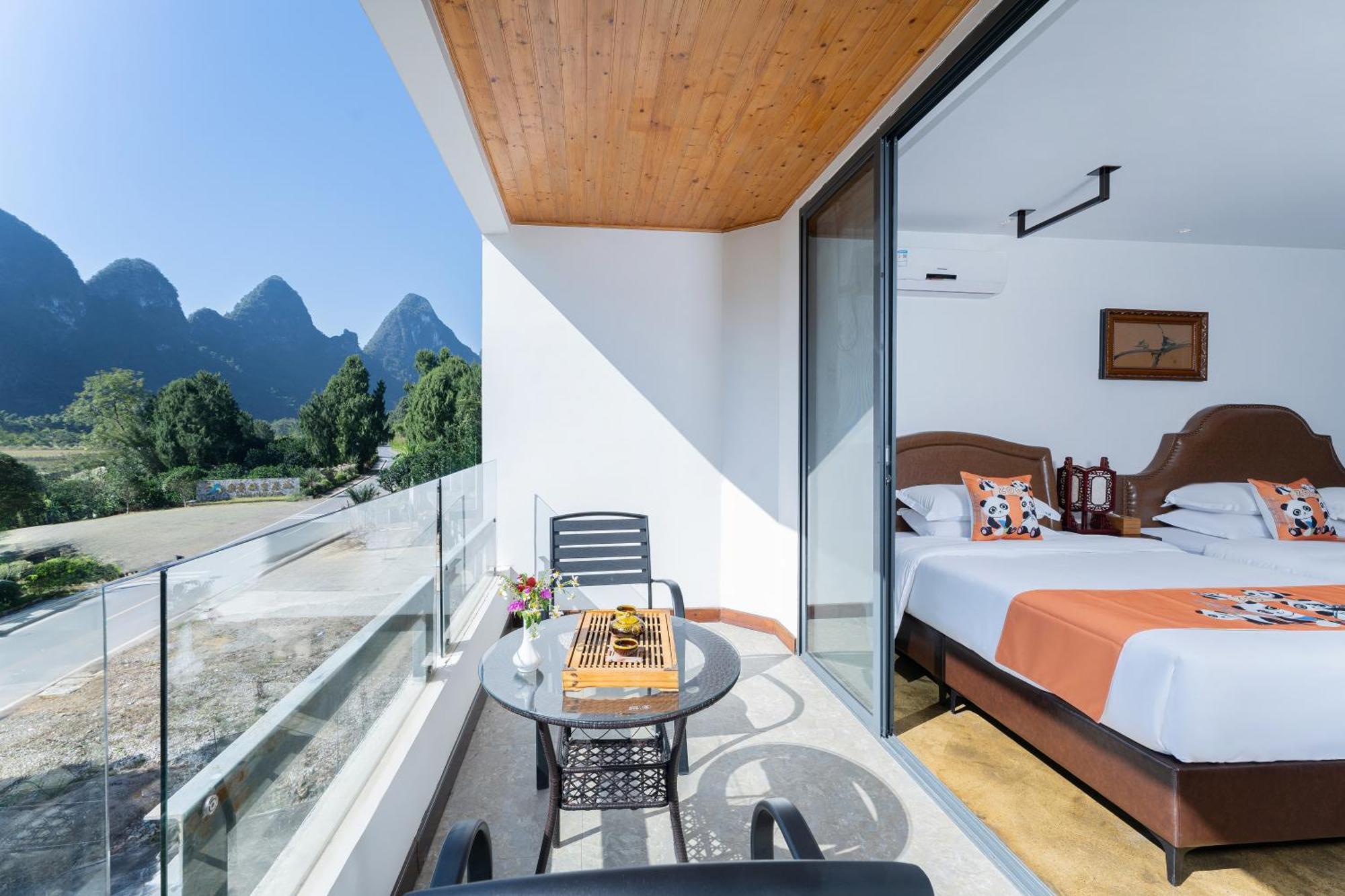 Leisure Courtyard Hotel Yangshuo-Free Shuttle Bus To Yangshuo Station Stay 2 Nights One Way Exteriör bild