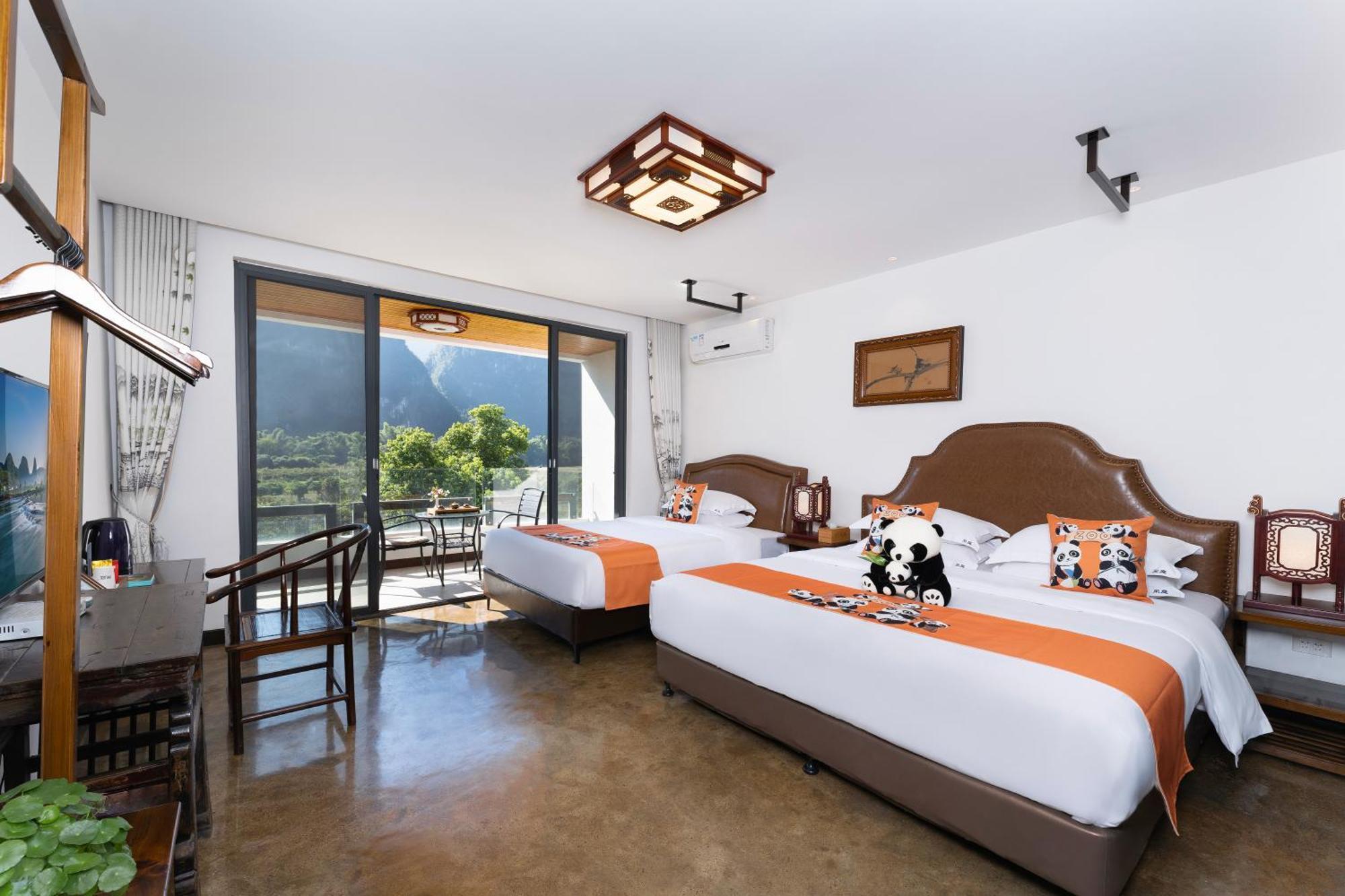 Leisure Courtyard Hotel Yangshuo-Free Shuttle Bus To Yangshuo Station Stay 2 Nights One Way Exteriör bild